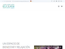 Tablet Screenshot of nirvanaspacolombia.com